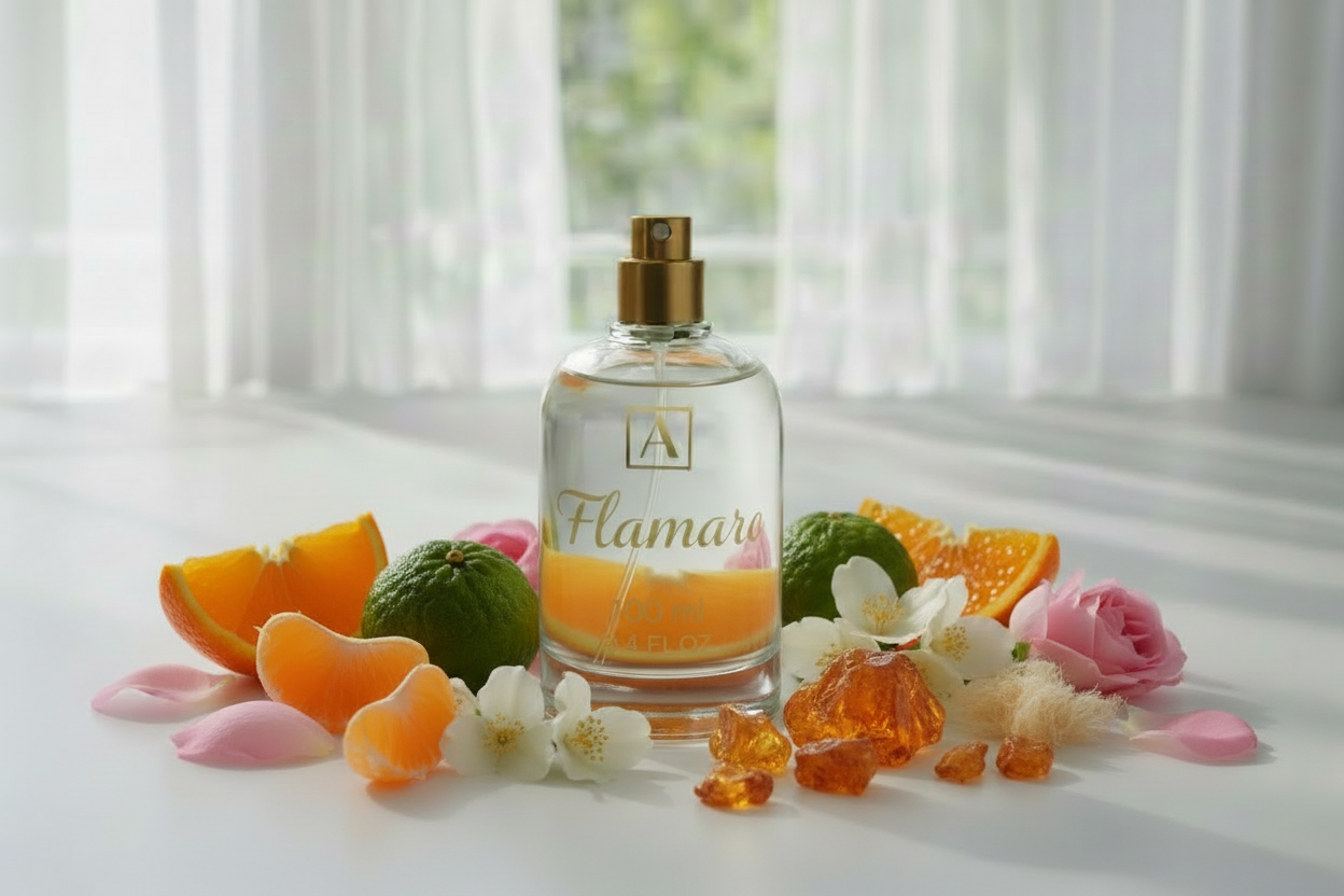 Flamaro – Zwillingsduft inspiriert von Marc Gebauer  Orange Flamingo