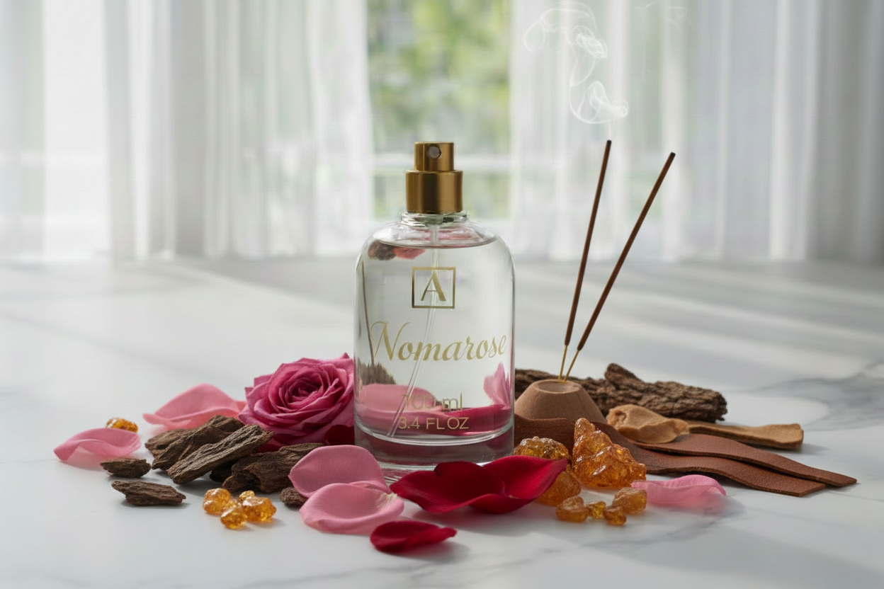 Nomarose – Zwillingsduft inspiriert von Louis Vuitton  Ombre Nomade